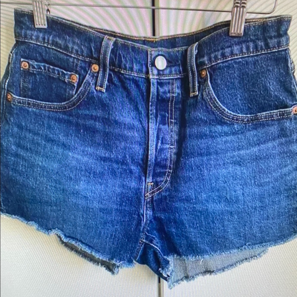 Denim Blue Women's Athletic Shorts
